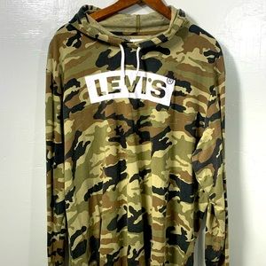 Levi’s Camo Hoodie XXL Like New Condition!